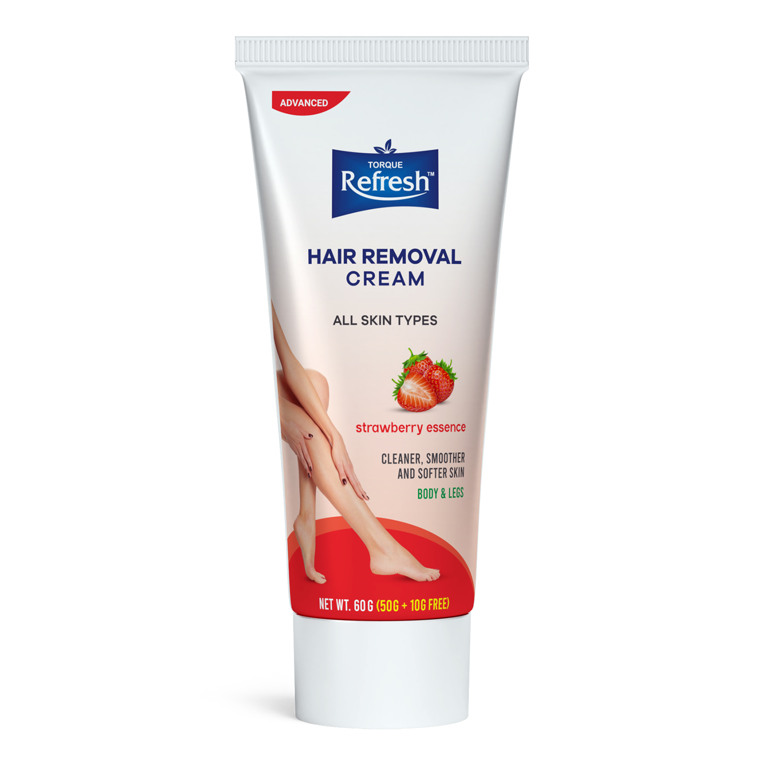 TORQUE REFRESH HAIR REMOVAL CREAM 60GM-STRAWBERY(A)